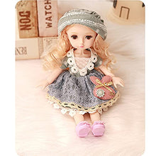 Load image into Gallery viewer, Little Bado BJD Girl Doll 10 Inch 13 Removable Joints 1/6 SD Dolls for Age 3 4 5 6 7 Years Old Kids Dolls for Girls Baby Cute Doll Toy with Clothes and Shoes Birthday for Girls Amanda

