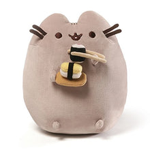 Load image into Gallery viewer, GUND Pusheen Snackables Sushi Chopsticks Plush Stuffed Animal Cat, 9.5&quot;
