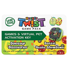 Load image into Gallery viewer, LeapFrog RockIt Twist Dual Game Pack: Dinosaur Discoveries and Banzai Beans Showdown
