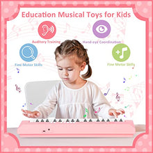 Load image into Gallery viewer, Electronic Piano Keyboard 37 Key Piano for Kids Keyboard Piano with Microphone Learning Musical Toys for 3 4 5 Year Old Boys Girls Birthday Gifts Age 3-5
