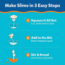 Load image into Gallery viewer, Elmers Glow In The Dark Slime Kit | Slime Supplies Include ElmerS Glow In The Dark Glue, ElmerS Magical Liquid Slime Activator, 4 Piece Kit
