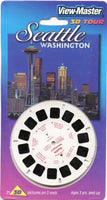 Seattle, Washington - Classic ViewMaster - 3 Reels on Card - New