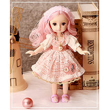 Load image into Gallery viewer, Little Bado Girls 1/6 SD BJD Doll 10 Inch 13 Removable Joints Dolls for Age 3+Year Old Girls Dolls Kids Dolls for Baby Cute Doll Toy with Clothes and Shoes Birthday for Girls Pink Hair

