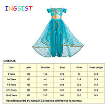 Load image into Gallery viewer, Ingsist Kids Girls Costume Dress Up Cute Teens Deluxe Arabian Princess Dresses Suit for Birthday Pageant Party
