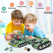 Load image into Gallery viewer, VATOS STEM Building Toys | 35 in 1 Robot Building Blocks for 6 Year Old Boys | 832PCS Building Bricks Construction Engineering Kits STEM Toys Best Gifts for Boys &amp; Girls Aged 6 7 8 9 10 11 12 Year Old
