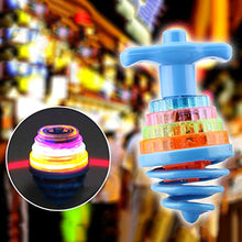 Load image into Gallery viewer, IKASEFU LED Light Up Flashing And Music Gyroscope UFO Spinning Top Toys Novelty Party Favors,Light Up Spinning Toy For Kids (Random Color)
