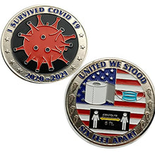 Load image into Gallery viewer, COVID Challenge Coin Memento.
