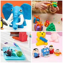 Load image into Gallery viewer, Modeling Clay Kit,DIY Creative Air Dry Clay for Kids,36Colors Ultra Light Magic Clays,with Tools,Fruit Models,Animal Accessories for Art Crafts,Non-Toxic,Non-Stick,Ideal Clay Kits Gift for Girls Boys
