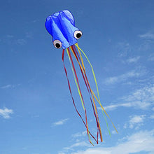 Load image into Gallery viewer, Hengda Kite Pack 3 Colors(Red&amp;Green&amp;Blue) Beautiful Large Easy Flyer Kite For Kids Software Octopus
