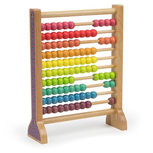 Deluxe Wooden Color Abacus - Great for Teaching Counting!