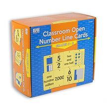 Load image into Gallery viewer, EAI Education Classroom Open Number Line Cards: Grades 3-5 (Cards Only)
