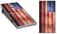Load image into Gallery viewer, 247 Skins Cornhole Decal Design Graphic Vinyl Wrap Sticker Skin Corn Hole Board Set 2-Pack - Patriot
