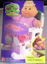 Load image into Gallery viewer, Cabbage Patch Kids Snacktime &#39;Kid Feeding Fun Rocker Seat
