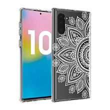 Load image into Gallery viewer, Clear Case for Samsung Galaxy Note 10 with Screen Protector,QFFUN Ultra Thin Slim Fit Soft Transparent Silicone Phone Case Crystal TPU Bumper Shell Scratch Resistant Protective Cover - Sunflower
