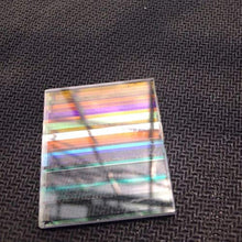 Load image into Gallery viewer, WSF-Prism, 5pcs 34x30x2mm Defective Rectangle Optical Glass Dichroic Prism Sale Decoration Color Light Refraction Research
