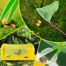 Load image into Gallery viewer, ESSENSON Bug Catcher Kit - Bug Collection Kit Outdoor Toy Gift for Age 3 4 5 6 7 8+ Years Old Boys Girls Kids Outdoor Explorer Kit with Bug House, Binoculars, Butterfly Net, Camping, Adventure
