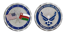 Load image into Gallery viewer, Thumrait AB Oman Flags Challenge Coin
