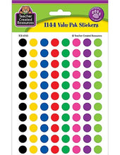 Load image into Gallery viewer, Teacher Created Resources Colorful Circles Mini Stickers Value Pack, Multi Color (4743)
