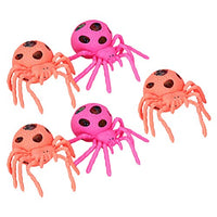 BESPORTBLE 5 Pcs Scarry Spider Toy Durable Halloween Spider Vent Ball Spider Toy Spider Knead Ball for Kid Adult