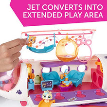 Load image into Gallery viewer, Littlest Pet Shop Pet Jet Playset Toy, Includes 4 Pets, Adult Assembly Required (No Tools Needed), Ages 4 and Up (Amazon Exclusive)
