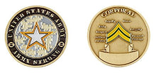 Load image into Gallery viewer, Army Corporal Challenge Coin
