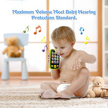 Load image into Gallery viewer, HISTOYE Baby Toys Phone for 1 + Year Old , Sing and Count Toy Cell Phone for Toddlers, Role Play Baby Phone for Early Learning Educational Gifts
