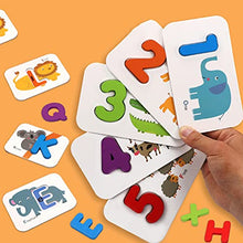 Load image into Gallery viewer, Balacoo 1 Set Letter Spelling and Writing Toys for Preschool Kindergarten Alphabets Letters Sight Word Matching Games for Kids Spelling Puzzle
