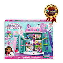 Load image into Gallery viewer, Gabby&#39;s Dollhouse, Purrfect Dollhouse with 2 Toy Figures, 8 Furniture Pieces, 3 Accessories, 2 Deliveries and Sounds, Kids Toys for Ages 3 and up
