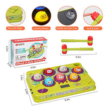 Load image into Gallery viewer, FS Whack A Mole Game for Toddlers, Music Toys for 2 3 4 Year Old Boys and Girls, Early Developmental Interactive Pound a Mole Game, Gift for Age 2 3 4 Years Old Boys, Girls, with 2 Hammers
