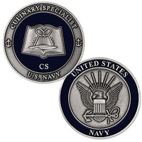 U.S. Navy Culinary Specialist (CS) Challenge Coin