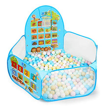 Load image into Gallery viewer, NCONCO Kids Ball Pit Play Tent, with Basketball Hoop for Outdoor Indoor Play (Balls Not Included)

