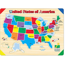 Load image into Gallery viewer, The Learning Journey Lift &amp; Learn Puzzle - USA Map - Preschool Toys &amp; Gifts for Boys &amp; Girls Ages 3 and Up
