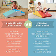 Load image into Gallery viewer, ECR4Kids SoftZone Junior Little Me Play Climb and Slide - Indoor Active Play Structure for Babies and Toddlers - Soft Foam Play Set, Contemporary (2-Piece)
