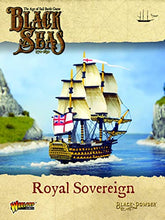 Load image into Gallery viewer, Warlord Games Black Seas The Age of Sail HMS Royal Sovereign for Black Seas Table Top Ship Combat Battle War Game 792411002
