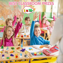 Load image into Gallery viewer, UMIKU 100 Pack Animal Pencil Erasers 3D Desk Pet for Kids Mini Puzzle Erasers Take Apart Eraser Student Classroom Prizes Rewards Game Prizes Treasure Box Back to School Supplies Kid Party Favors Gift
