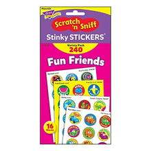 Load image into Gallery viewer, Trend Enterprises 1597425 Fun Friends Stinky Stickers Variety Pack - Pack of 240
