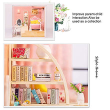 Load image into Gallery viewer, DIY Dollhouse Model, Assembly Cottage Playhouse Handcraft Early Educational Set Christmas Gift for Children(M-012)
