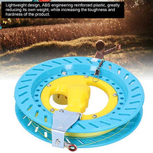 Load image into Gallery viewer, VGEBY ABS Plastic Kite Rope 20cm Wheel with 200m Line Outdoor Reel Handle Wheel Flight Tools One Button Lock for Kids(Blue) Children&#39;s Outdoor Entertainment Supplies
