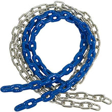 Load image into Gallery viewer, Swing Set Stuff 8 1/2 Coated Swing Chain with SSS Logo Sticker, Blue
