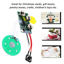 Load image into Gallery viewer, DIY Greeting Card Module, Light Sense Voice Sound Record Chip for DIY Birthday Christmas Musical Audio Cards Gift Box, 4mins Recordable Voice Module for Children&#39;s Toys(Single Play)
