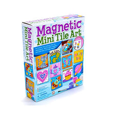 Load image into Gallery viewer, 4M 4563 Magnetic Mini Tile Art - DIY Paint Arts &amp; Crafts Magnet Kit for Kids - Fridge, Locker, Party Favors, Craft Project Gifts for Boys &amp; Girls
