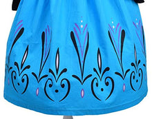 Load image into Gallery viewer, Lito Angels Toddler Girls Princess Coronation Costumes Halloween Birthday Fancy Party Dress Up with Accessories Size 2-3T Blue 136
