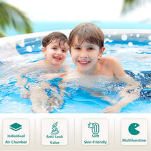 Load image into Gallery viewer, Family Inflatable Swimming Pool Amocane 79x59x20in , Suitable for Children, Adults, Large Inflatable Lounge, Backyard, Garden Simple Swimming Pool ( for Age 3+ )
