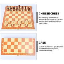 Load image into Gallery viewer, NUOBESTY Wooden Chess Set International Chess Folding Magnetic Chess Set Educational Game Travel Wooden Board Games for Adults Kids
