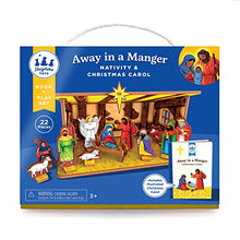 Load image into Gallery viewer, STORYTIME TOYS Away in a Manger Nativity Book and Playset
