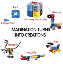 Load image into Gallery viewer, CLICK CLACK! Building Bricks Building Blocks Game 200PCS DIY Creative Magic Cube Educational Construction Gift Learning Stem Toys Sets for Kids Boys and Girls
