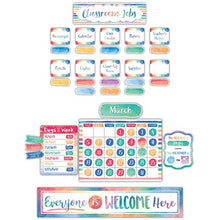 Load image into Gallery viewer, Teacher Created Resources Watercolor Classroom Kit (32405)
