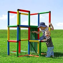 Load image into Gallery viewer, Quadro Starter - Rugged Indoor/Outdoor Climber, Tot/Toddler Jungle Gym, Expandable Modular Component Educational Playset, Giant Construction Kit, for Kids Ages 1-6 Years.
