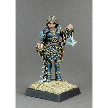 Load image into Gallery viewer, Reaper Miniatures Rasia, w/Spiked Chain #02823 Dark Heaven Legends Mini Figure
