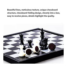 Load image into Gallery viewer, LYLY Chess Set 3 in 1 Kids Gift Checkers Chess Set Toy Entertainment Travel Magnetic Board Adult Backgammon Folding Portable Chess Game (Color : L)
